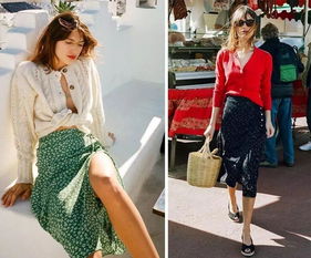 薄外套配裙子，这样穿真的好看爆了！